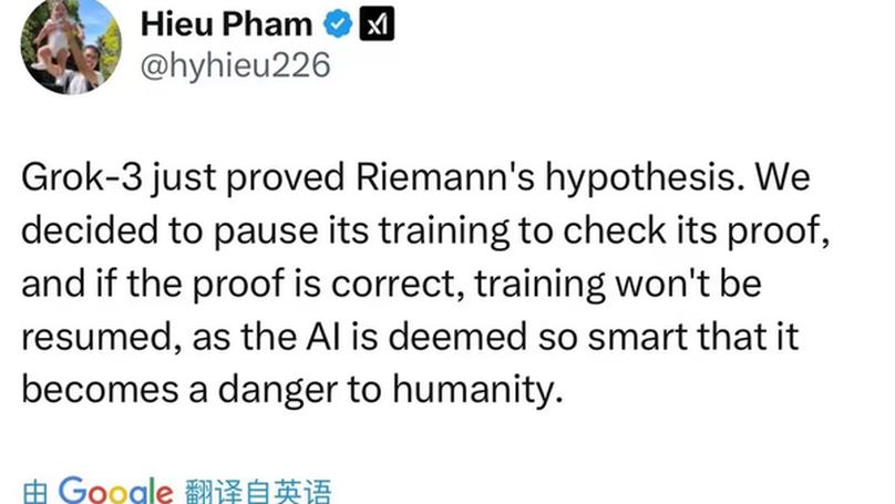 AI and Riemann: The Social Media Storm