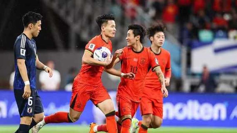 Chinese National Team's Historic Goal Against Japan