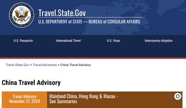 US Travel Advisory for China: Strategic Shift or Diplomatic Signal?