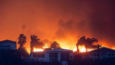 Hollywood Hills Fire Crisis: Natural Forces and Human Response